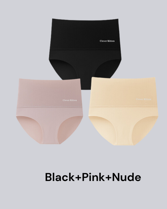 3-Pack High Waisted Tummy Control Briefs