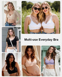 Seamless Wireless Push Up Bra Soft Full Coverage Bralette