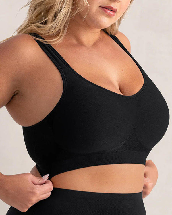 Seamless Comfort Smoothing Push Up Bra