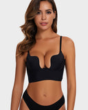 Low Cut U-Shaped Backless Bra