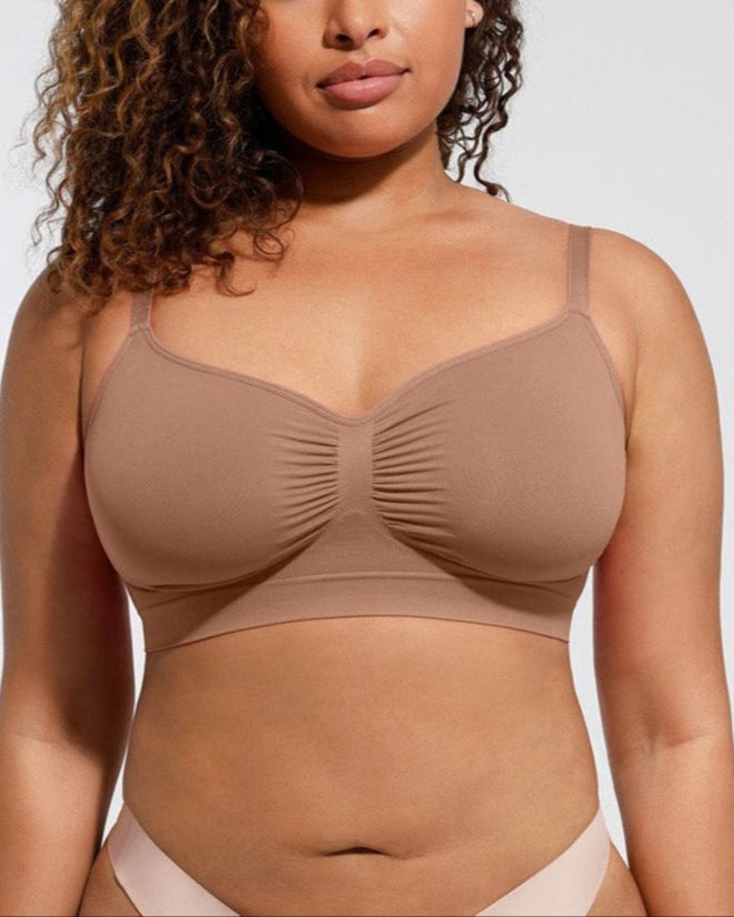 Full Coverage Seamless Natural Lift Bra-3 Pack