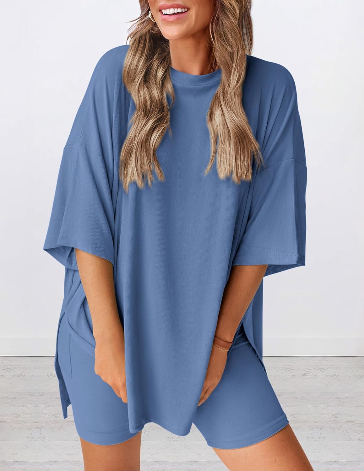 2025 Summer Casual - Two Piece Oversized Lounge Set