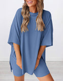 2025 Summer Casual - Two Piece Oversized Lounge Set