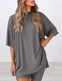 2025 Summer Casual - Two Piece Oversized Lounge Set