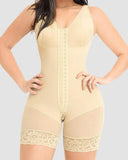 Double Compression Tummy Control Post Surgery Full Body Shapewear