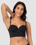Low Back Full Coverage Strapless Bra