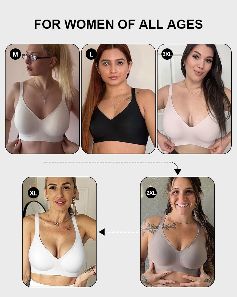 Everyday Seamless Push Up Full Coverage Convertible Bra