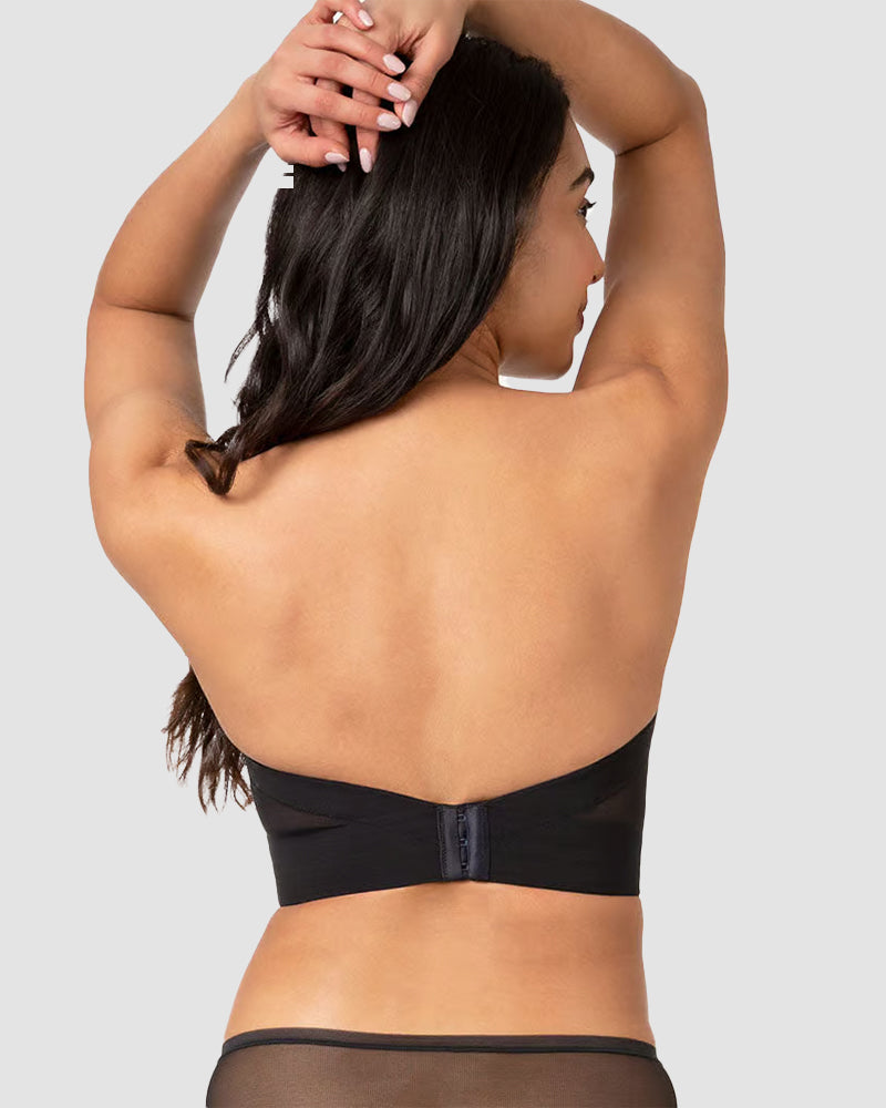 Low Back Full Coverage Strapless Bra
