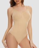 Backless Tummy control Thong Seamless Bodysuit