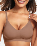 Seamless Wireless Push Up Bra Soft Full Coverage Bralette