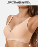 Ultimate Seamless Lift And Shape Wireless Deep V Bra