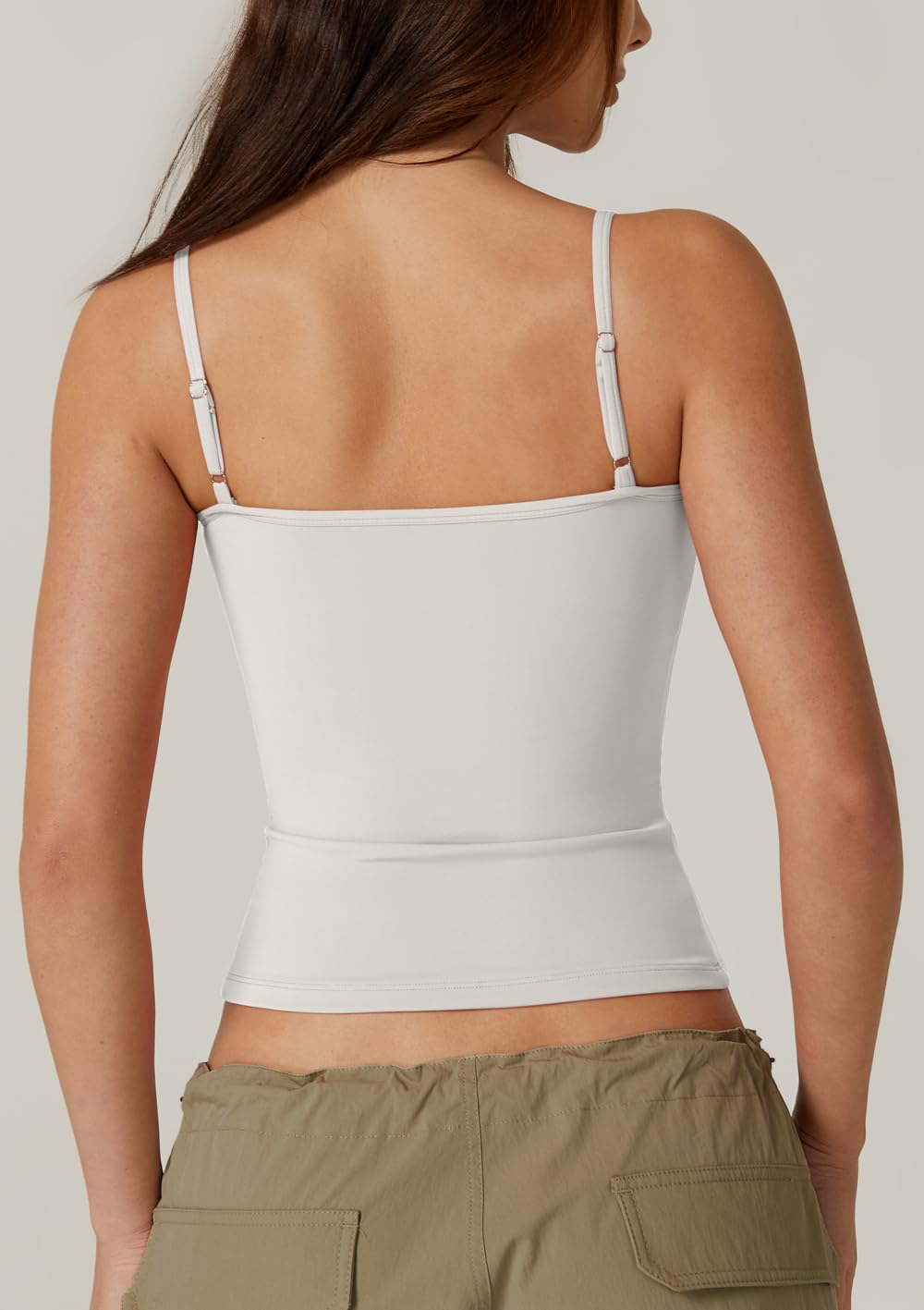 Womens Spaghetti Strap Sweetheart Neck Sleeveless Top Slim Fit Going Out Camisole