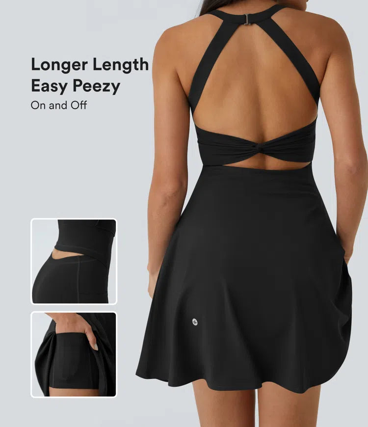 Tennis Dress for Women Athletic Golf Workout Dress