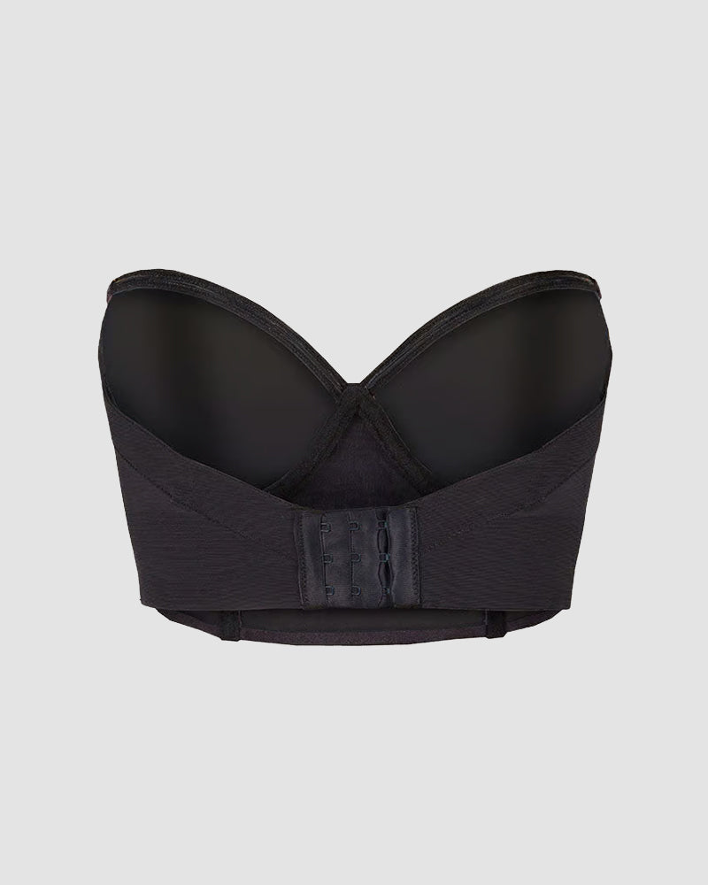 Low Back Full Coverage Strapless Bra