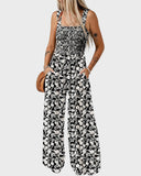Breezy Slimming Floral Print Wide-Leg Jumpsuit
