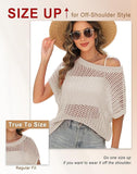 2025 Fashion Hollow Out Scoop Neck Pullover Knit Tops