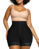 Waist Cincher With Hook Zipper Closure Body Shaper Wear