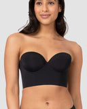 Low Back Full Coverage Strapless Bra