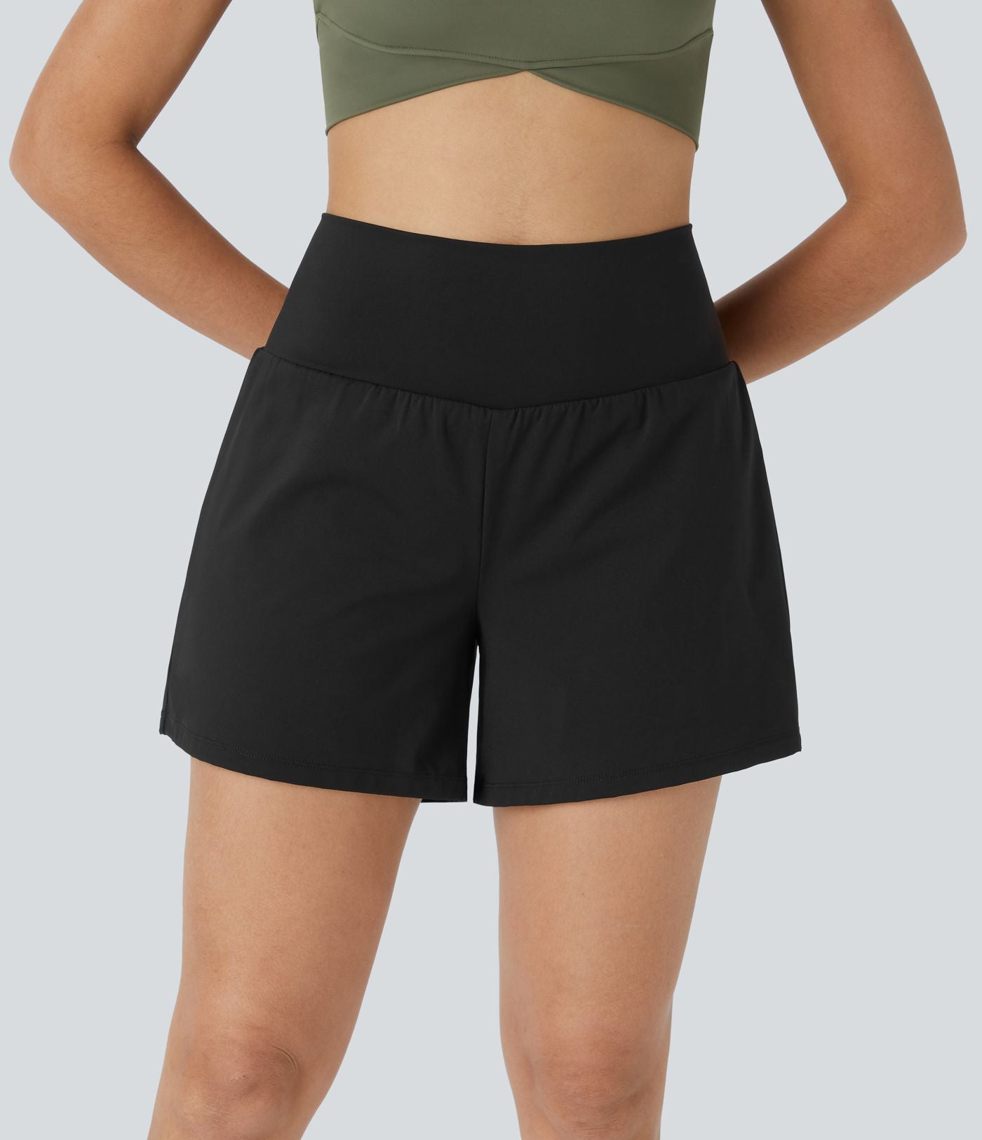 Super High Waisted Back Pocket