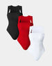 Black/Red/White