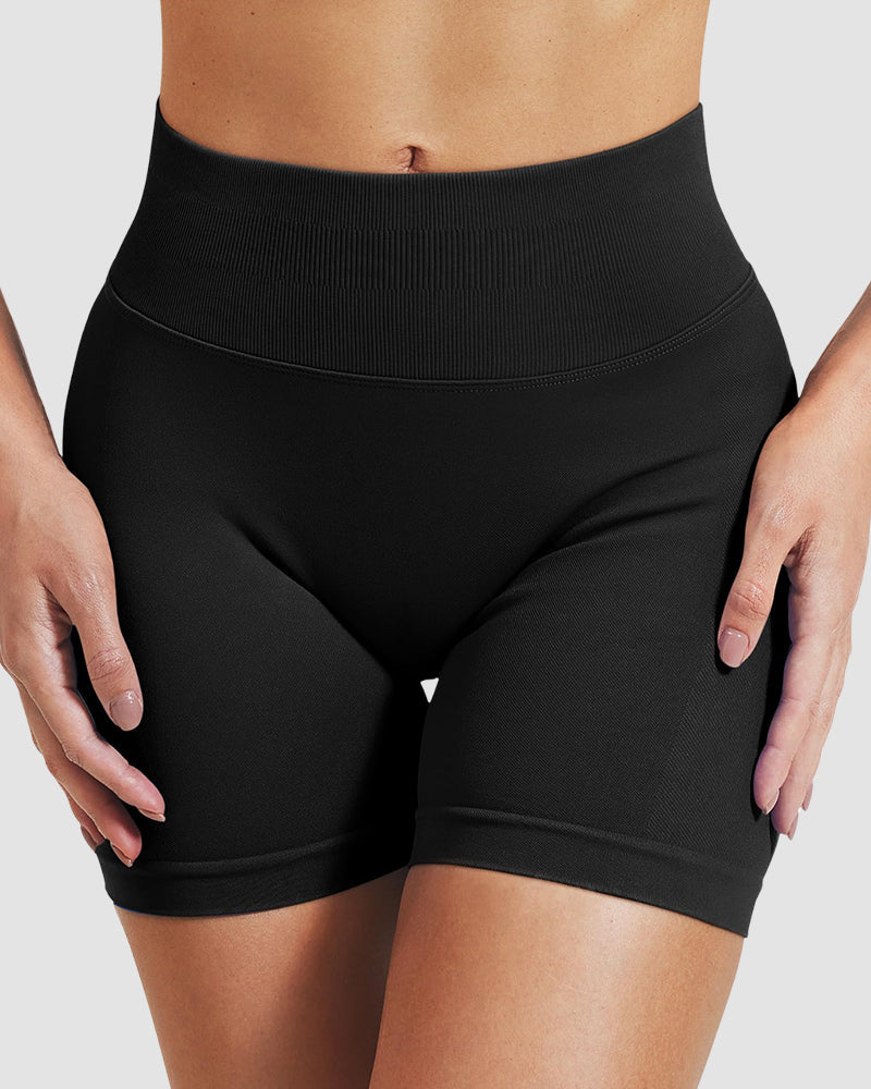 Tummy Control High Waist Booty Workout Shorts