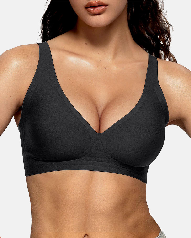 Ultimate Seamless Lift And Shape Wireless Deep V Bra