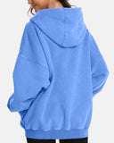 The Cloud Unisex Acid-Wash Zip-Up Hoodie