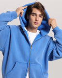 The Cloud Unisex Acid-Wash Zip-Up Hoodie