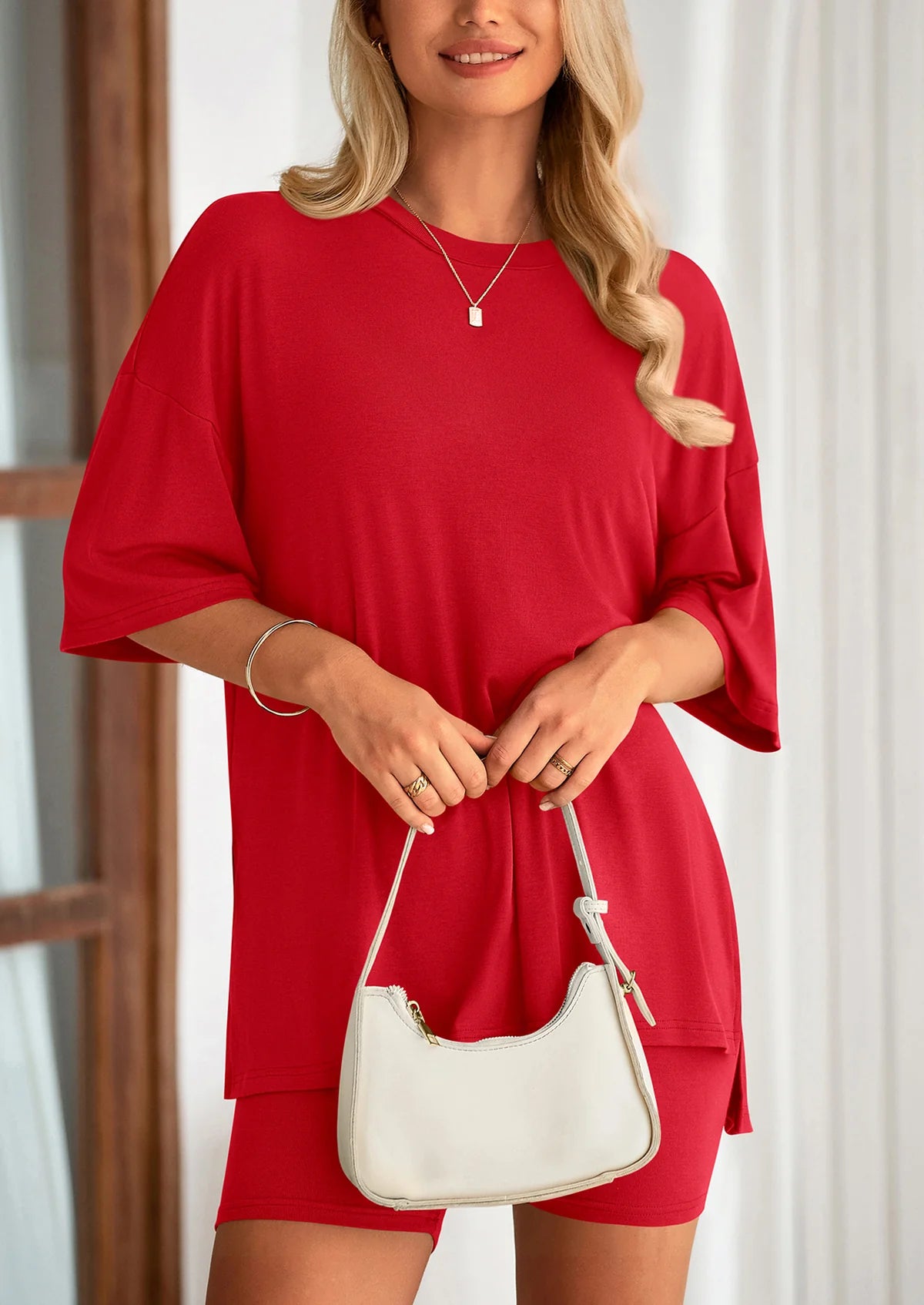 2025 Summer Casual - Two Piece Oversized Lounge Set