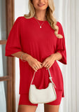 2025 Summer Casual - Two Piece Oversized Lounge Set