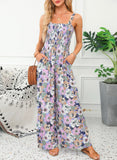 Breezy Slimming Floral Print Wide-Leg Jumpsuit