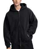 The Cloud Unisex Acid-Wash Zip-Up Hoodie