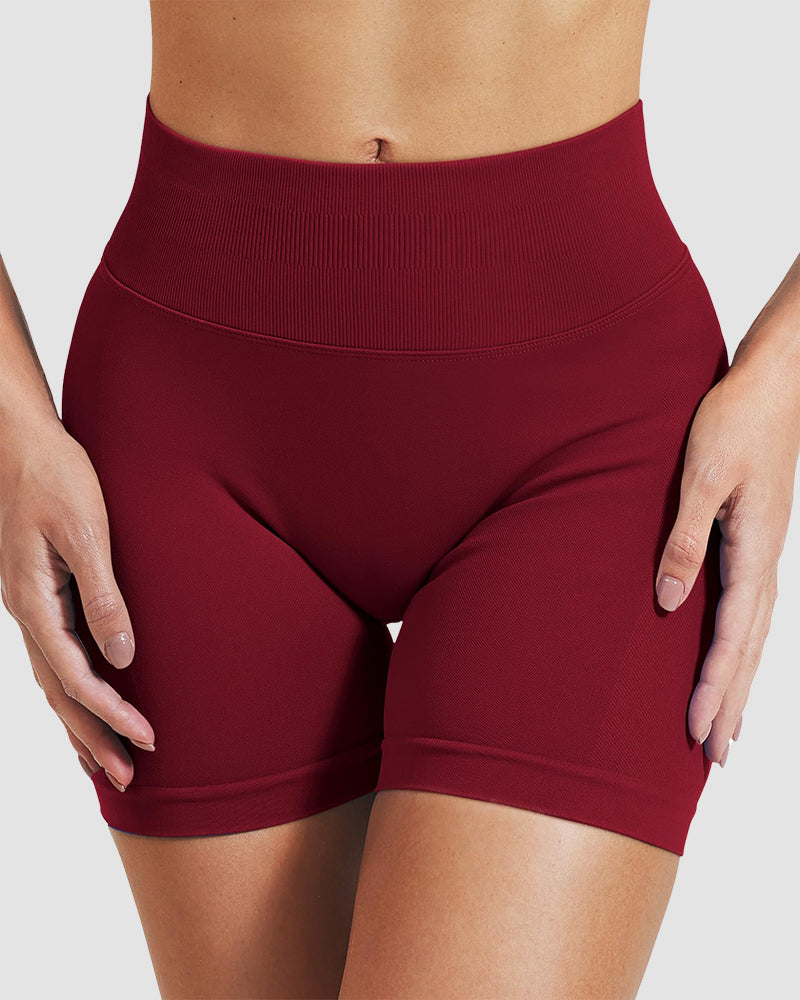 Tummy Control High Waist Booty Workout Shorts