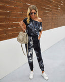 2025 Women's Summer Off-Shoulder Jumpsuit