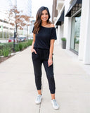 2025 Women's Summer Off-Shoulder Jumpsuit