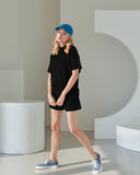 Women Summer Ribbed Knit Tracksuit Lounge Shorts Two Piece Set