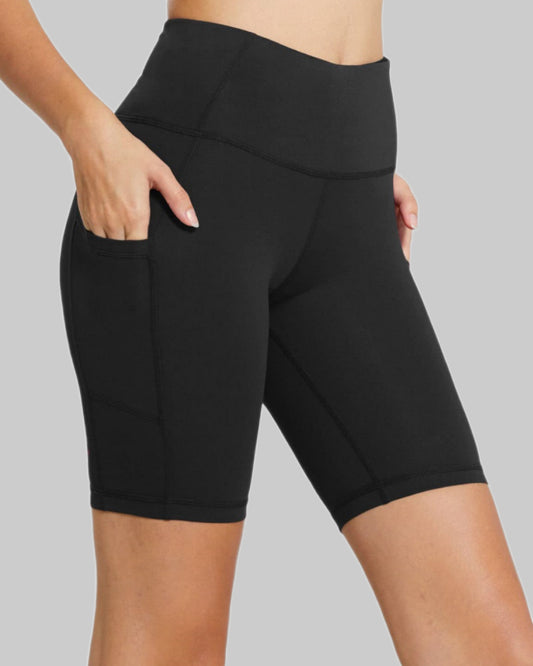 Pocketed Yoga Leggings & Bike Shorts
