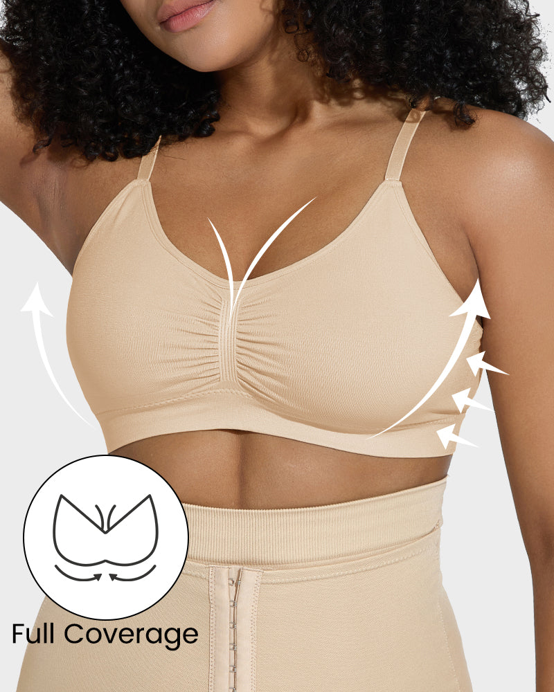 Full Coverage Seamless Natural Lift Bra-3 Pack