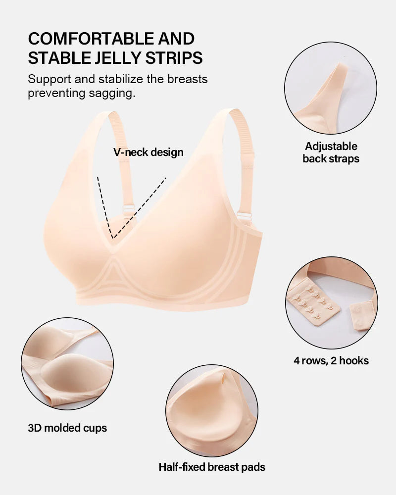 Ultimate Seamless Lift And Shape Wireless Deep V Bra